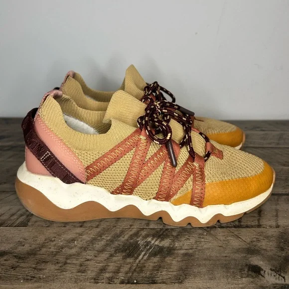 Madewell Field Knit Sneakers In Desert Dune Multi - Picture 5 of 6